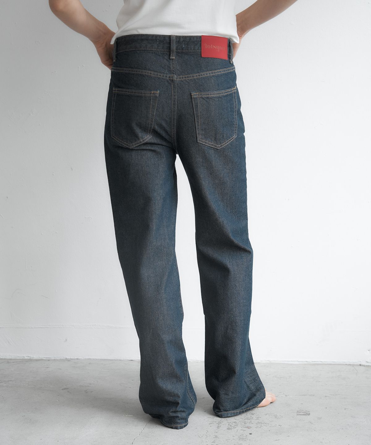 라츠유(LOTSYOU) lotsyou_Gretta Straight Jeans