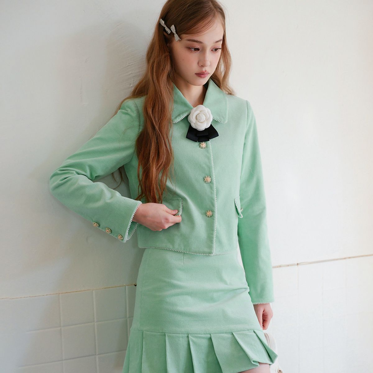쎄무아듀(CEST MOIDEW) Cest_Corduroy collar jacket
