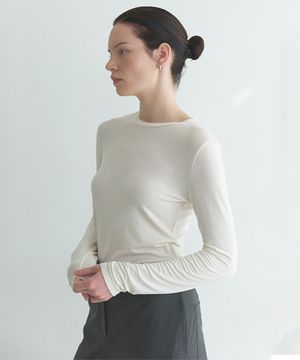 백 포인트 슬릿 티셔츠 NEW6XE808