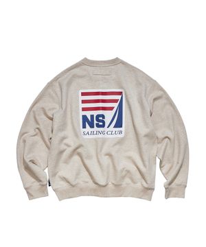 세일링 클럽 스웨트셔츠(라이트베이지) NSW4695