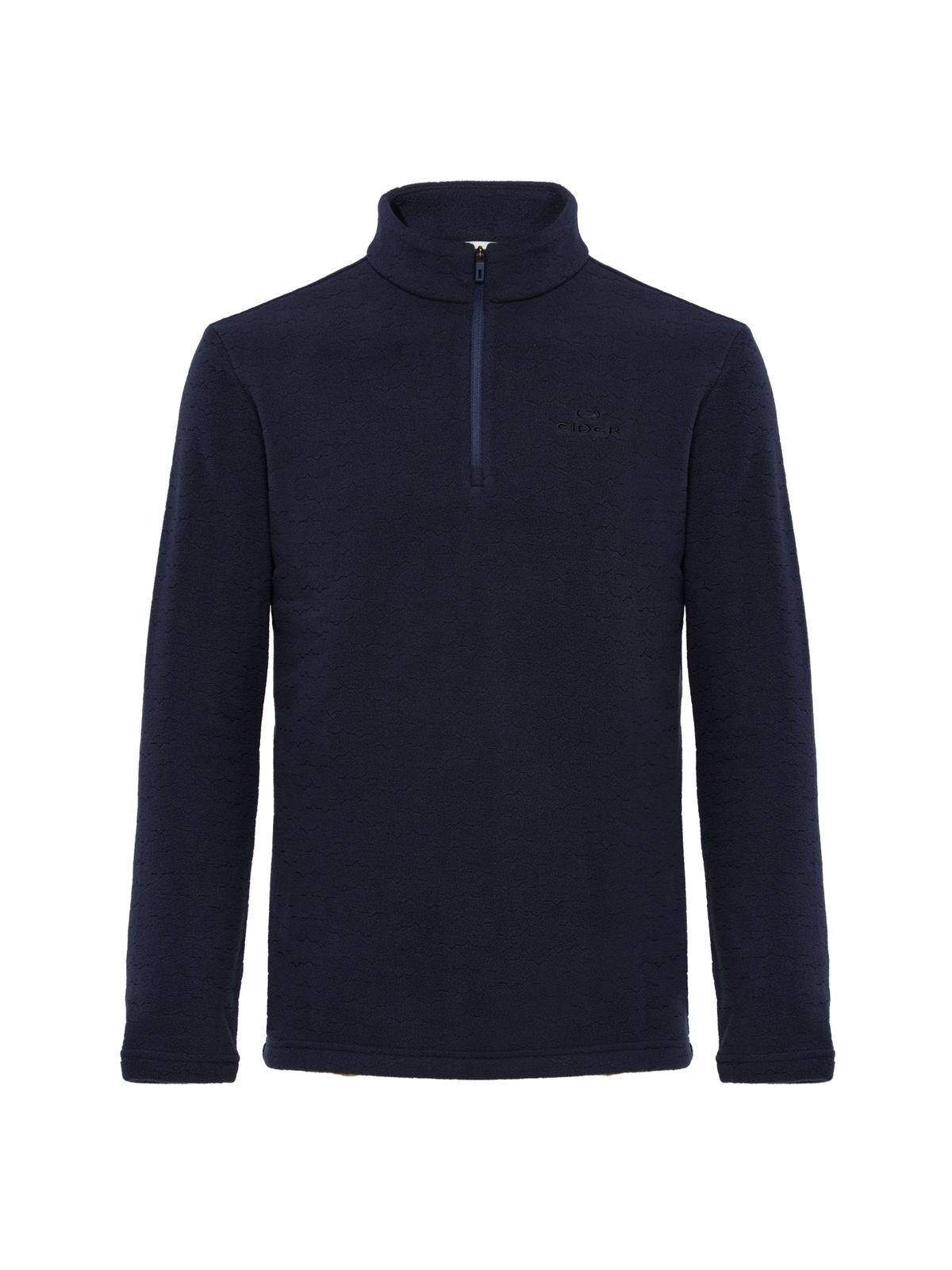 아이더(EIDER) JACQUARD W (자카드 W) 남성 변형 조직 짚업 티셔츠_Dark Navy