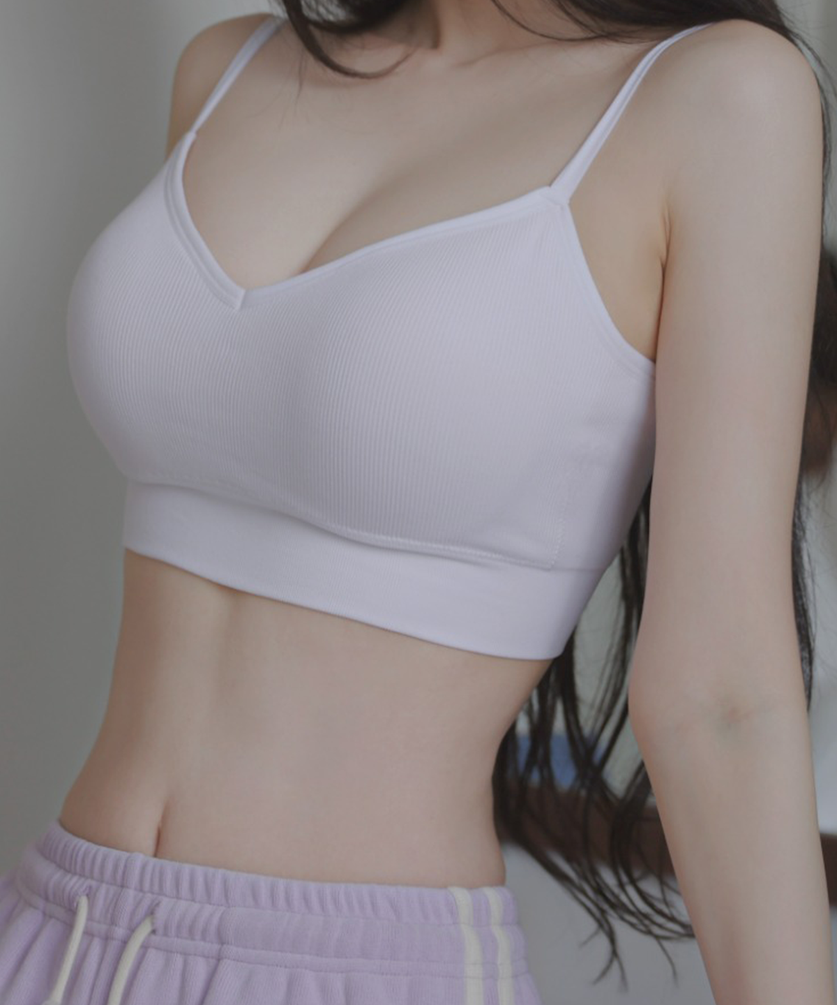 카인다미(KINDAME) 니트 심리스 옆가슴 볼륨업 백리스 브라
