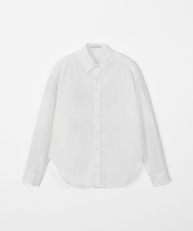 Cotton bio shirt / WHITE