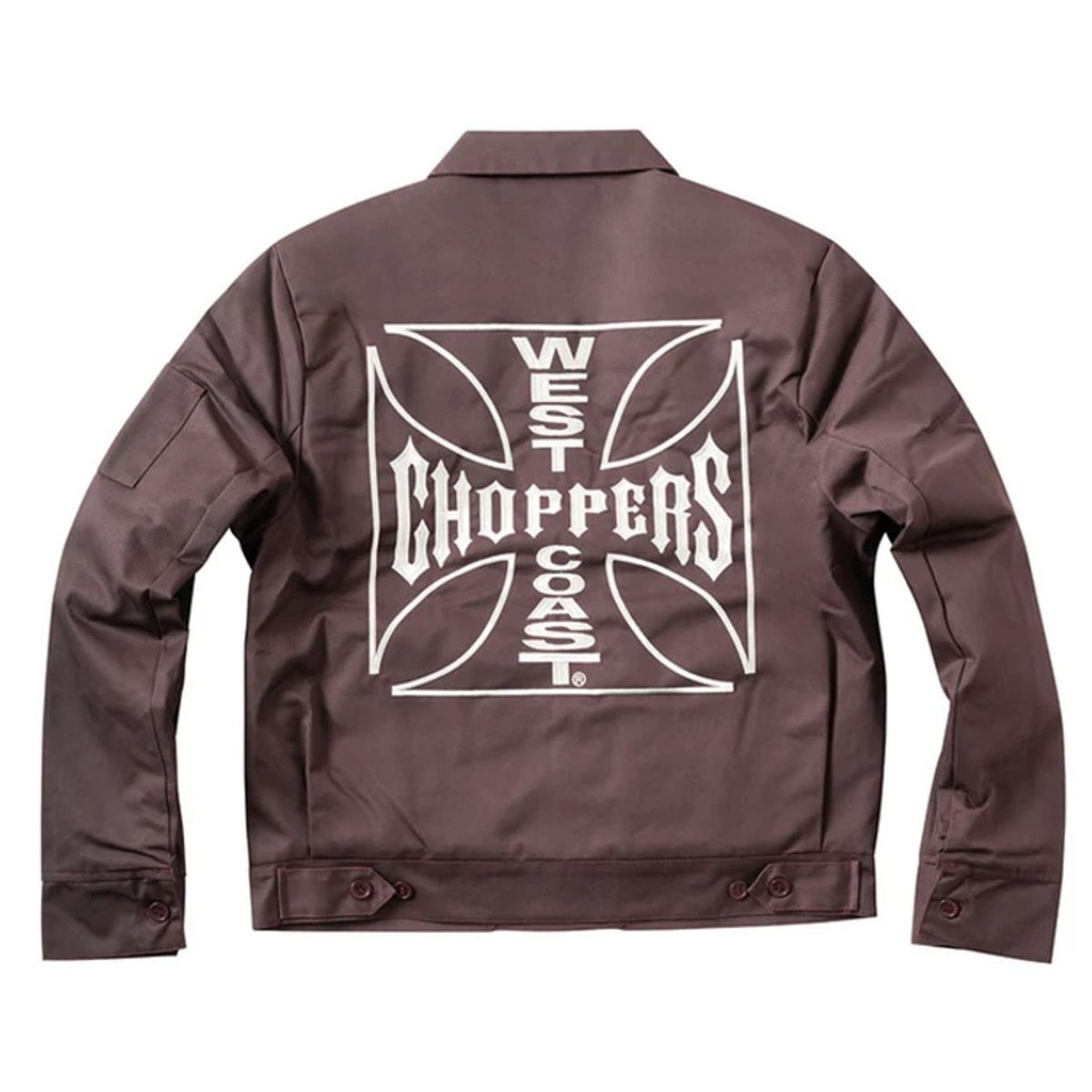 웨스트코스트챠퍼스(WEST COAST CHOPPERS) WCC OG LINED WORKJACKET - CHOCOLATE BROWN