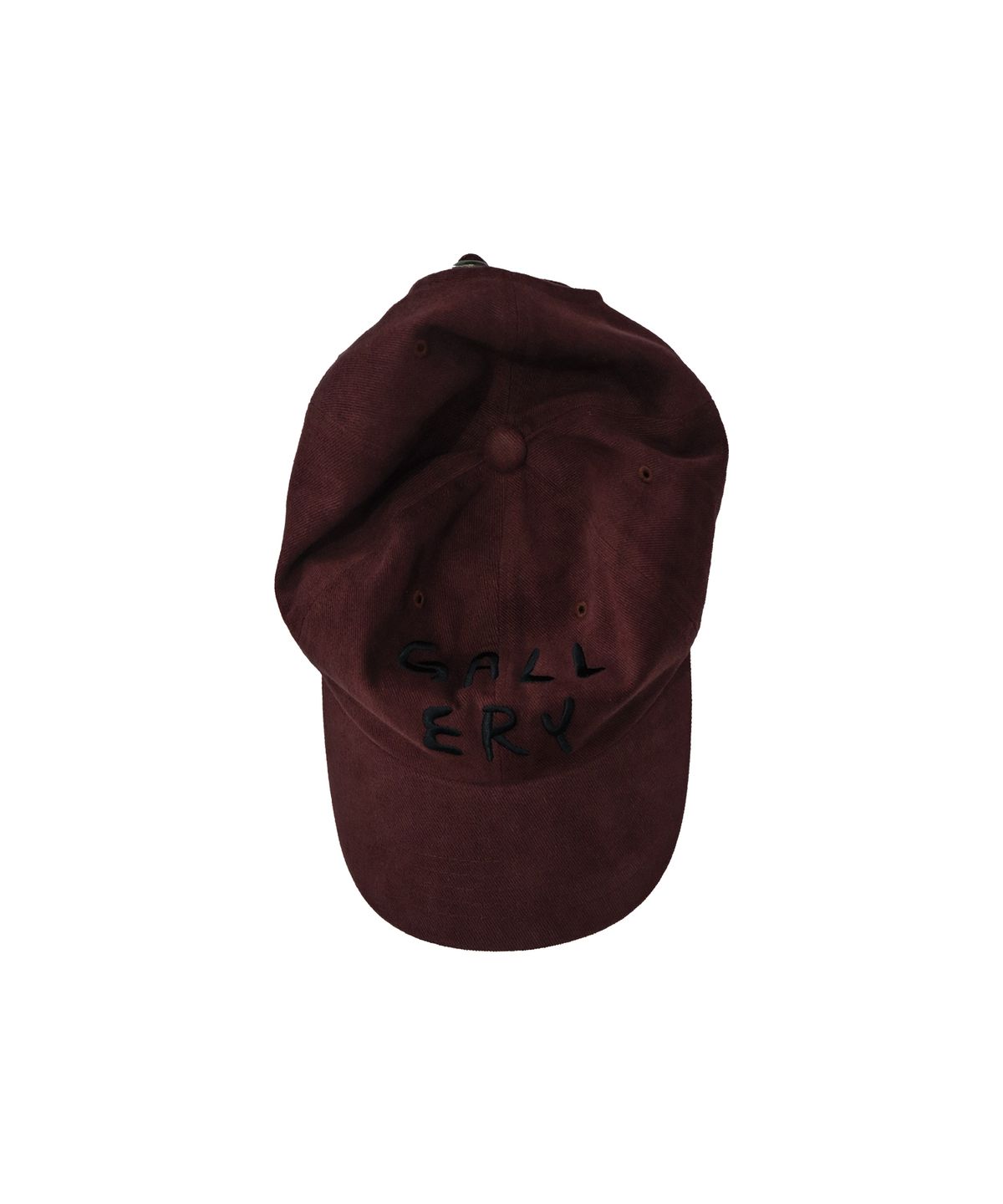 1011갤러리(1011 GALLERY) Gallery Logo Ball Cap - Burgundy