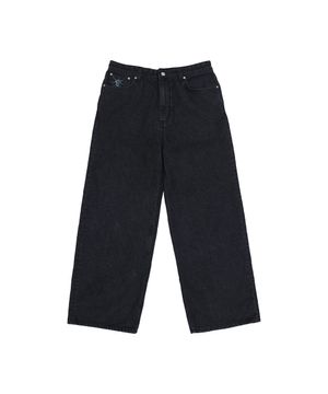Gallery Denim Skate Pants  - Washed Black