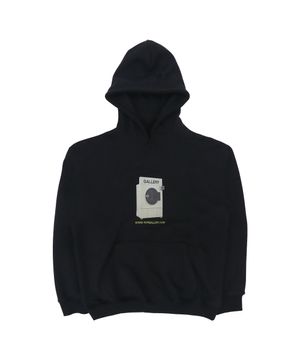 Gallery Washing Machine Hoodie - Black