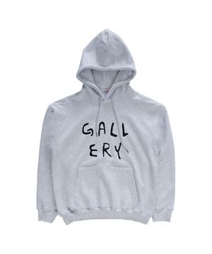 Gallery Logo Hoodie - Light gray
