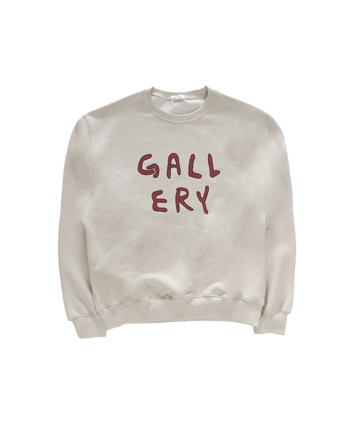 1011갤러리(1011 GALLERY) Gallery Logo Sweatshirts - Oatmeal