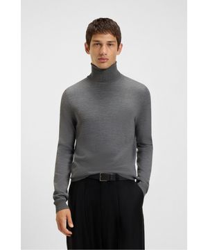 메리노 울 터틀넥 니트 스웨터 레귤러핏 50474174_034