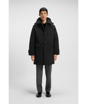 방수 패딩 더플 코트 레귤러핏 50546225_001