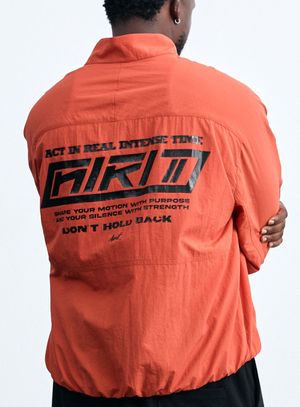 시그니처 스탠넥 아노락 AM2065 OR