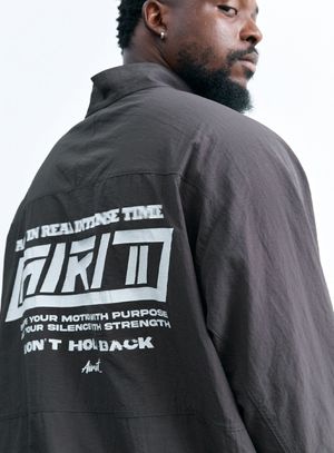 시그니처 스탠넥 아노락 AM2065 GY