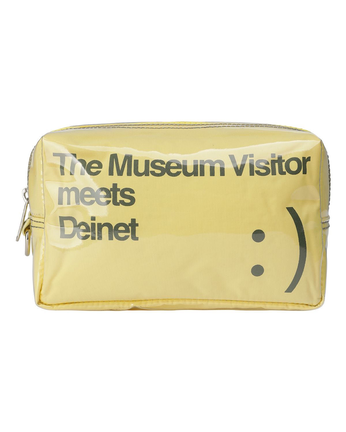 더뮤지엄비지터(THEMUSEUMVISITOR) TMV X DEINET PVC POUCH (YELLOW)