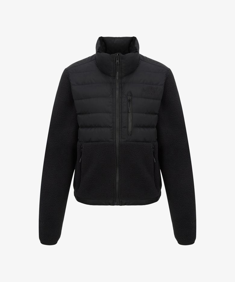 NJ4FR87A 여성 RMST 데날리 테크 하이브리드 자켓 BLACK