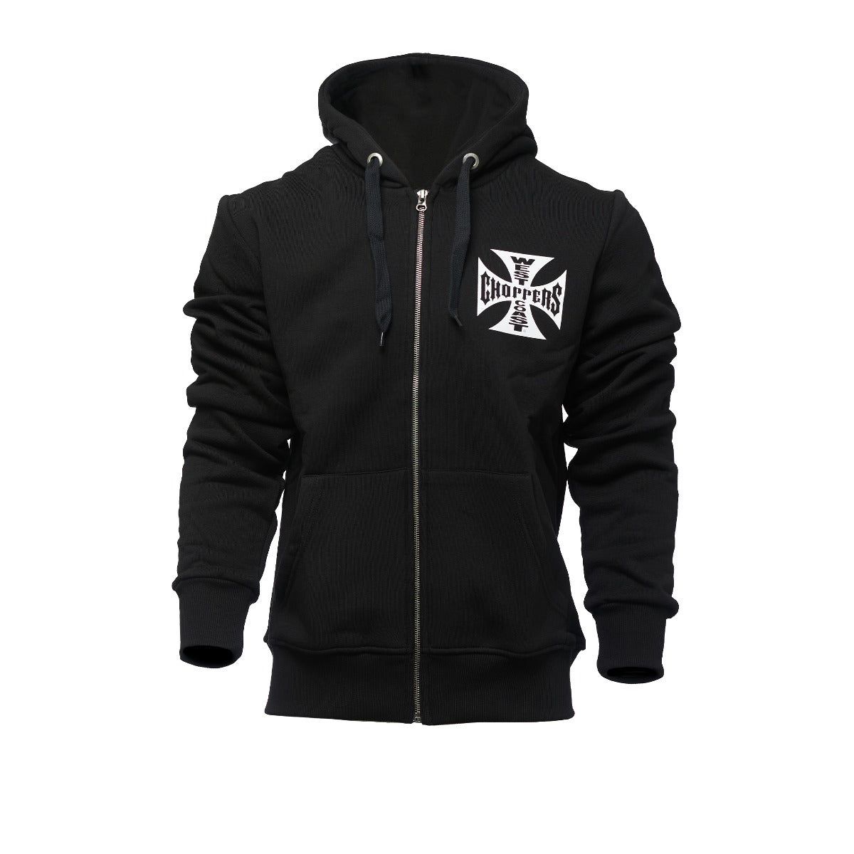 웨스트코스트챠퍼스(WEST COAST CHOPPERS) WCC OG CLASSIC HOODY ZIP - BLACK