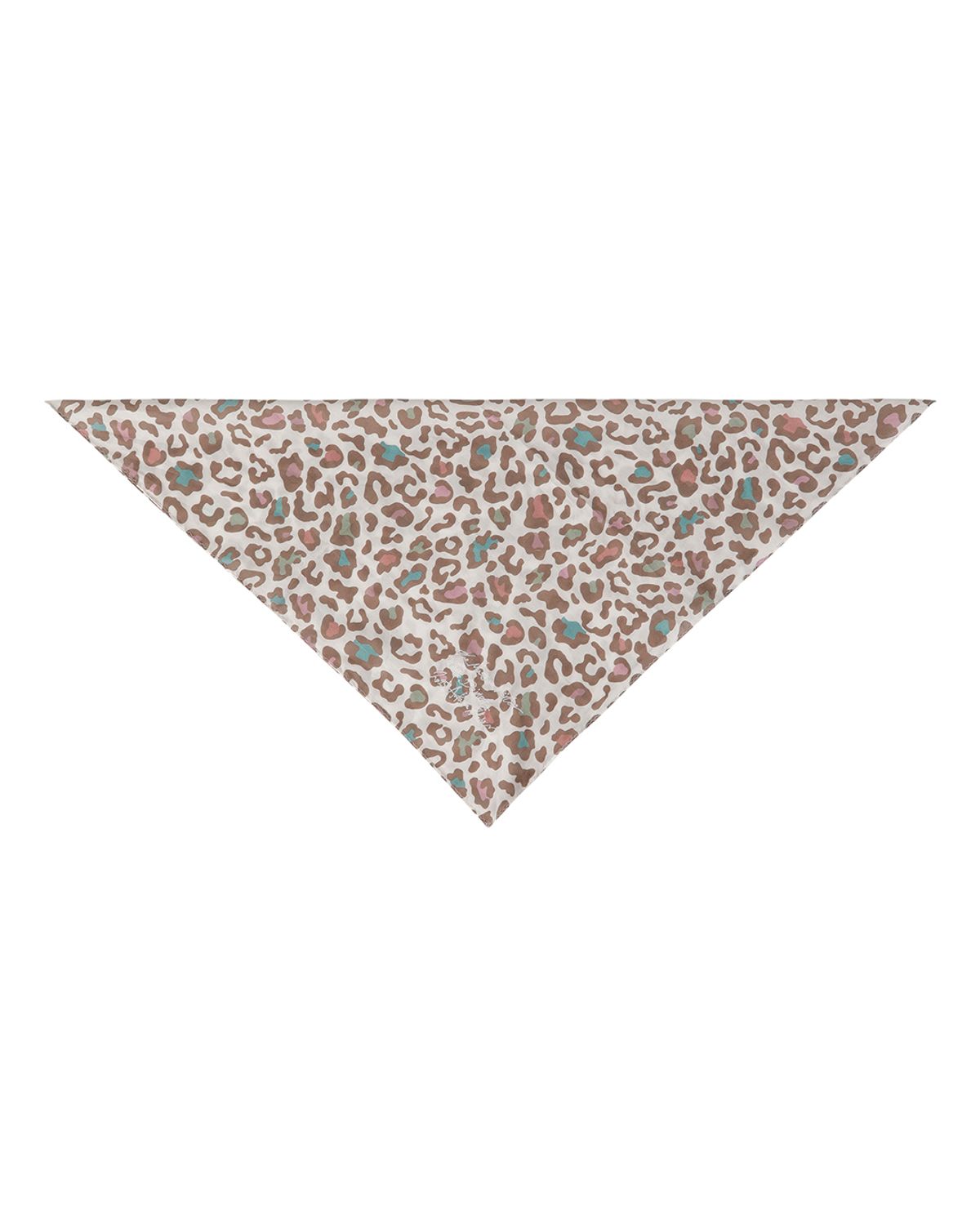 더뮤지엄비지터(THEMUSEUMVISITOR) TMV X DEINET LEOPARD PRINTED SCARF (BEIGE)