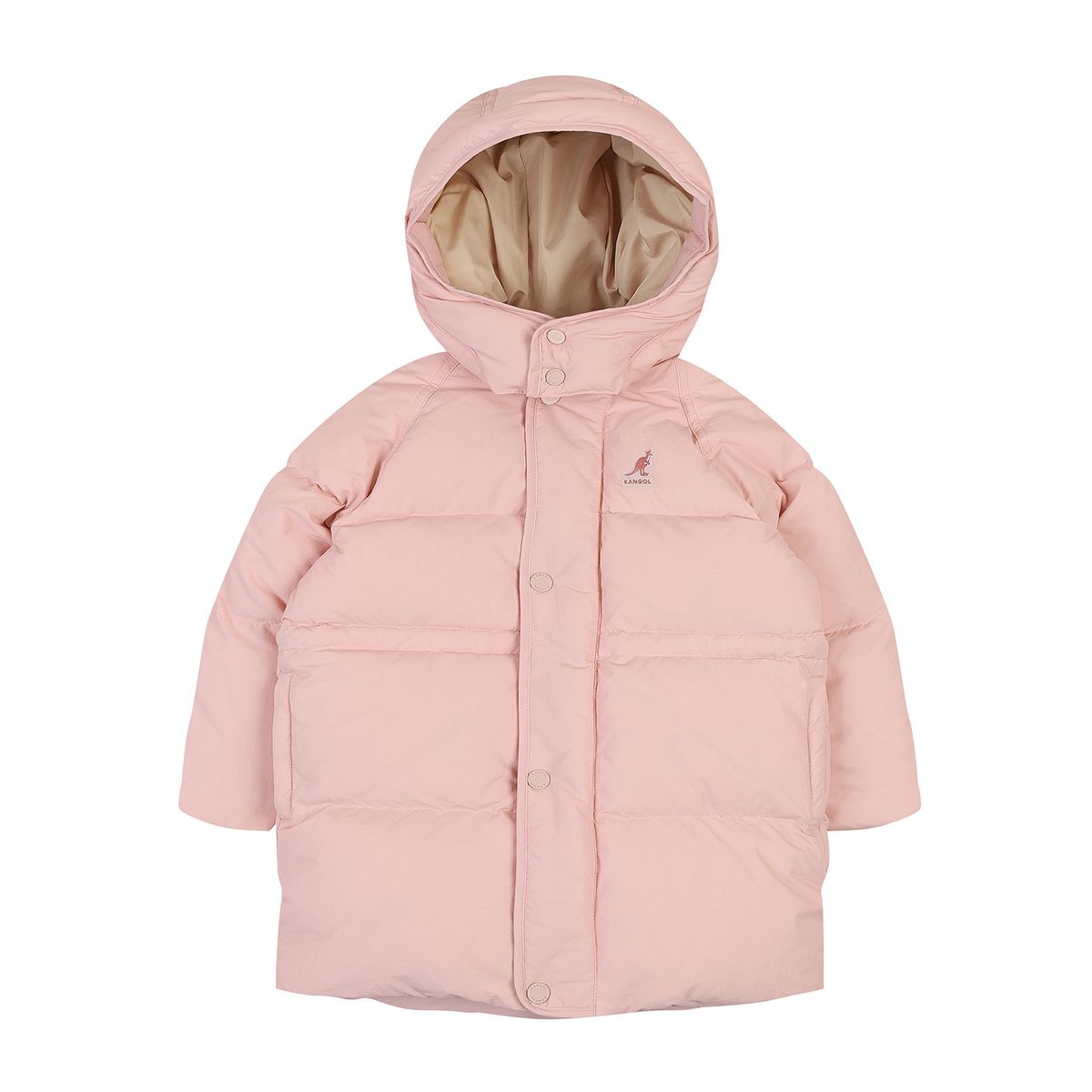캉골키즈(KANGOL KIDS) 버블 롱 다운점퍼 RD 0109 핑크