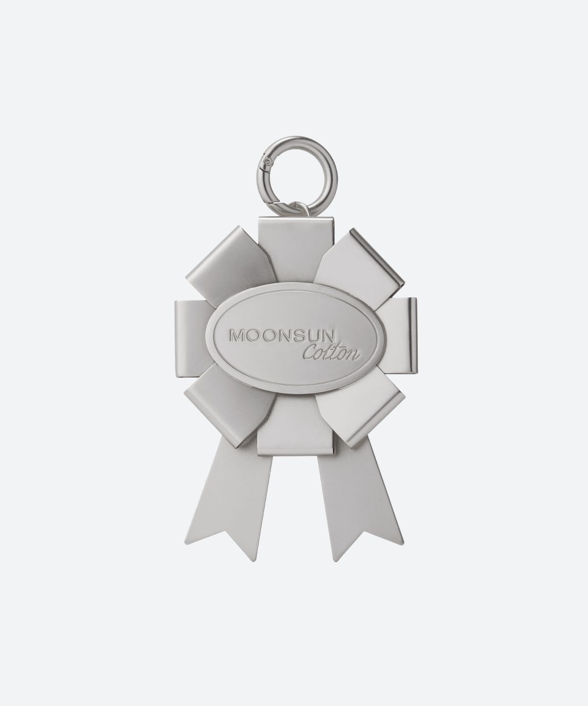 문선 아카이브(MOONSUN ARCHIVE) M.C Rosettes Metal Key Ring / Silver