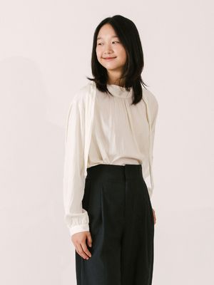 아틀리에 블라우스_아이보리