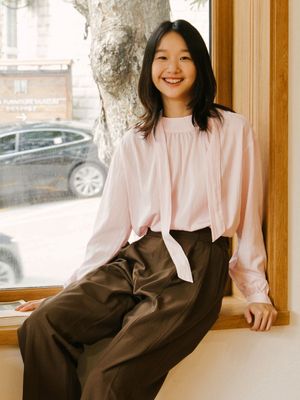 아틀리에 블라우스_핑크