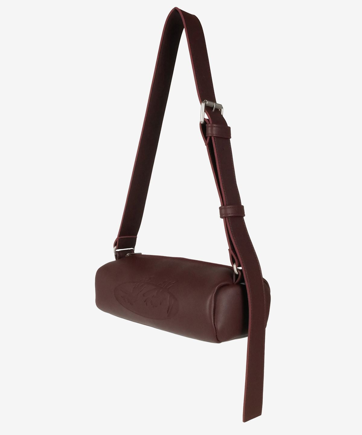 이네크(INNEQ) Chunky Buckle Air Bag Eye-Burgundy