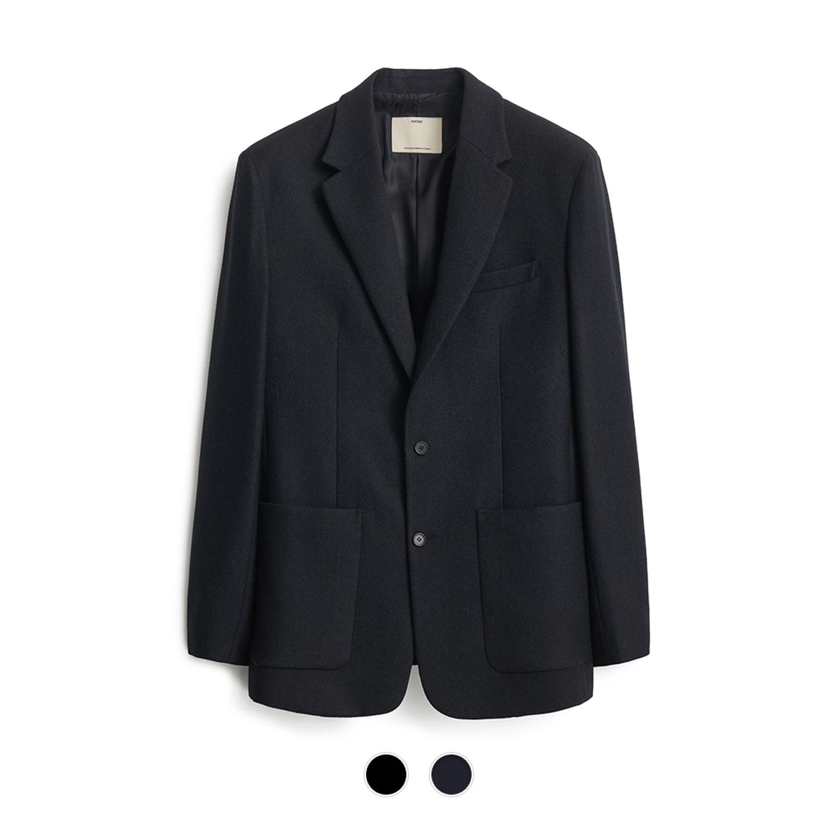 포터리(POTTERY) Wool Flannel Jacket - 2 Color