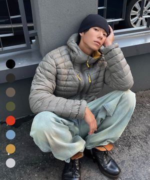 에센셜 후디드 라이트 패딩 자켓 (8color)