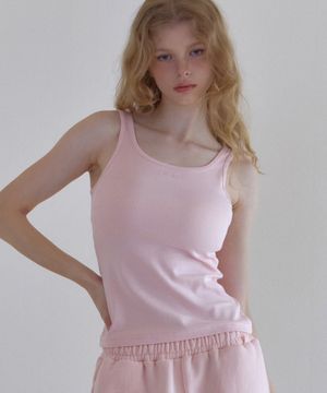 소프트 스트레치 탱크탑 (4색상)