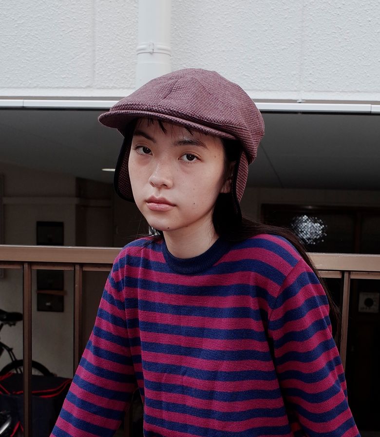 FFATS EAR FLAPS HUNTING CAP_BURGUNDY(NG2FFUAB35A)