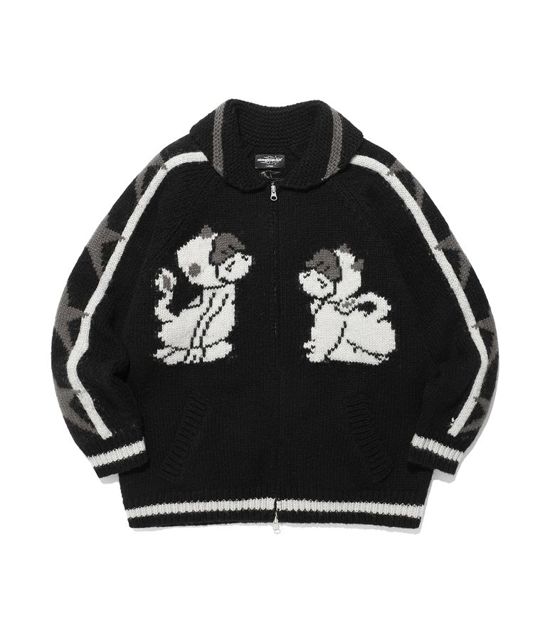 DEVIL COWICHAN SWEATER_BLACK(NG2FFUK680A)