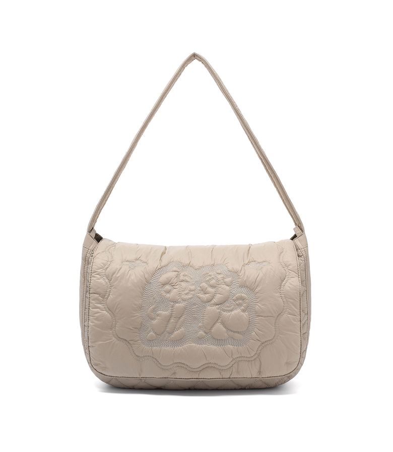 STITCH PUFFER ANGELS CROSSBAG_BEIGE(NG2FFUAB41A)