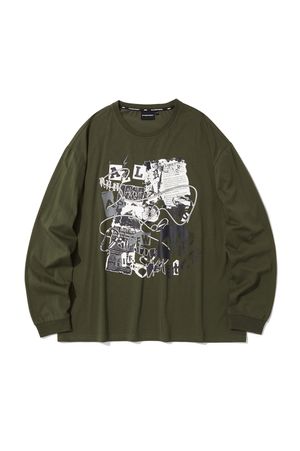 그래피티 변형 쭉티 D카키 ANZ3TR02ADK