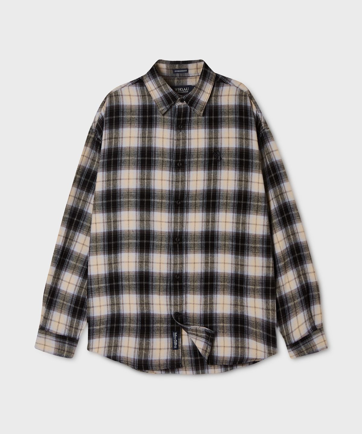 후아유(WHO.A.U) Flannel Check Shirts (U) / WHYCG4922U