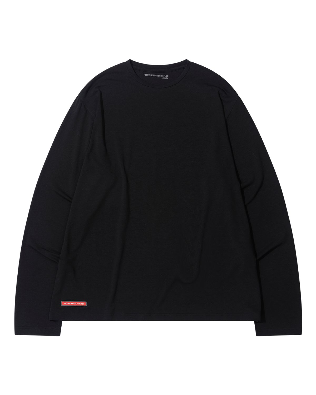 더뮤지엄비지터(THEMUSEUMVISITOR) HORSE PRINTED LONG SLEEVE (BLACK)