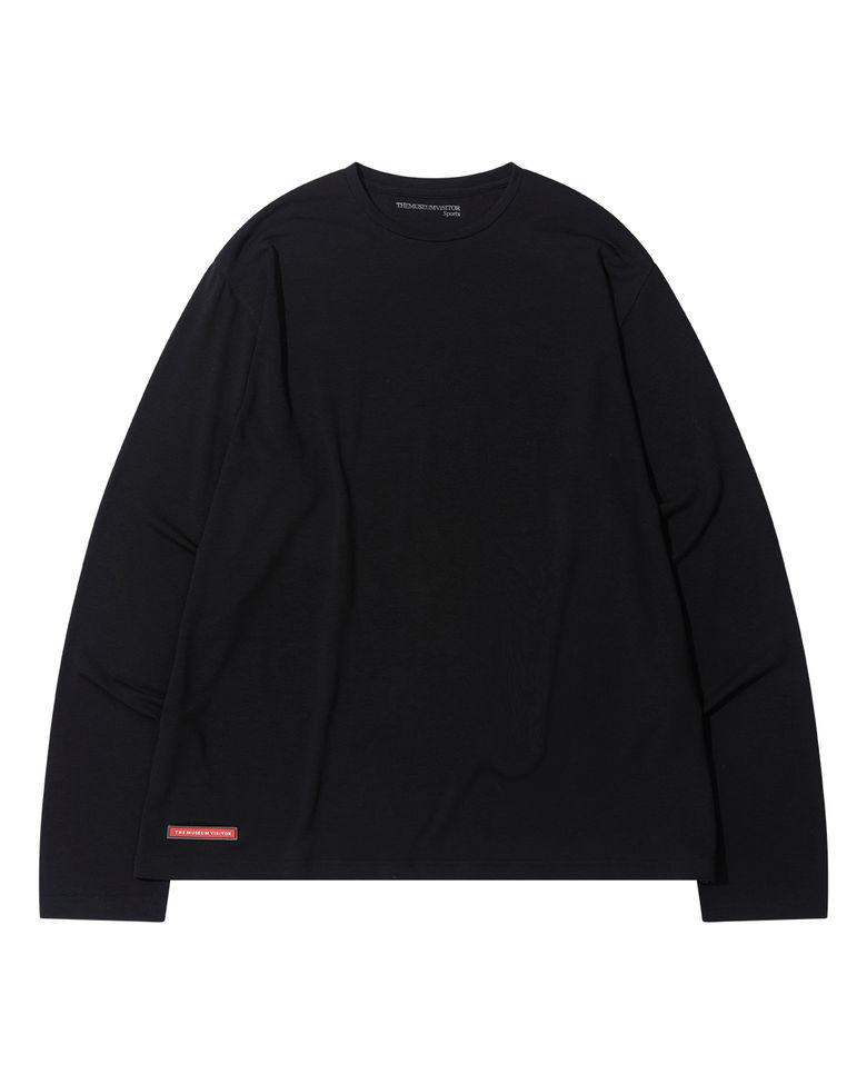 HORSE PRINTED LONG SLEEVE (BLACK)
