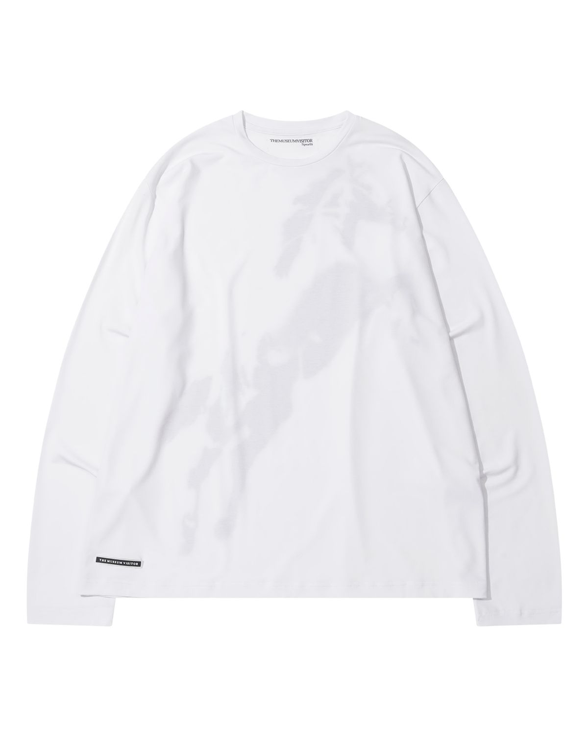 더뮤지엄비지터(THEMUSEUMVISITOR) HORSE PRINTED LONG SLEEVE (WHITE)