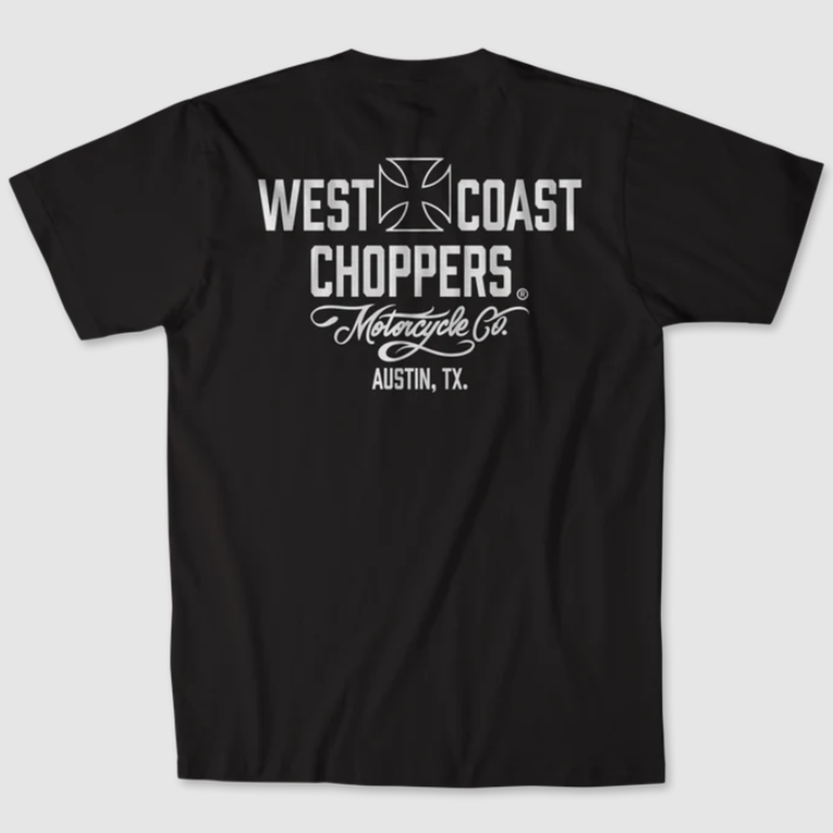 웨스트코스트챠퍼스(WEST COAST CHOPPERS) WCC Motorcycle Co. Tee - Black