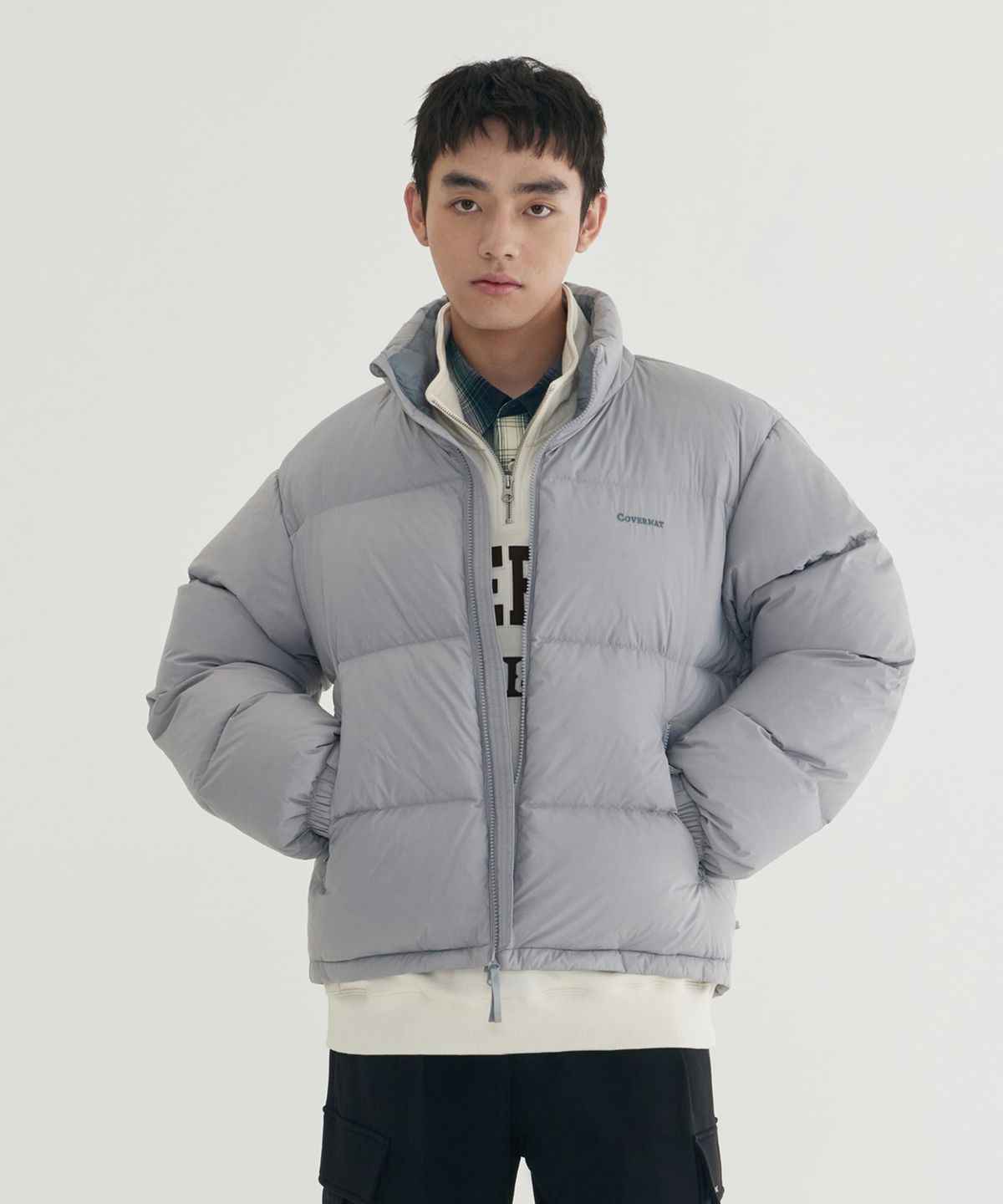 커버낫(COVERNAT) 씨빅 RDS 숏 푸퍼 Gray