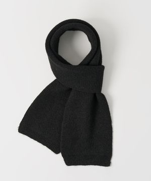 데일리 소프트 니트 머플러 (BLACK)