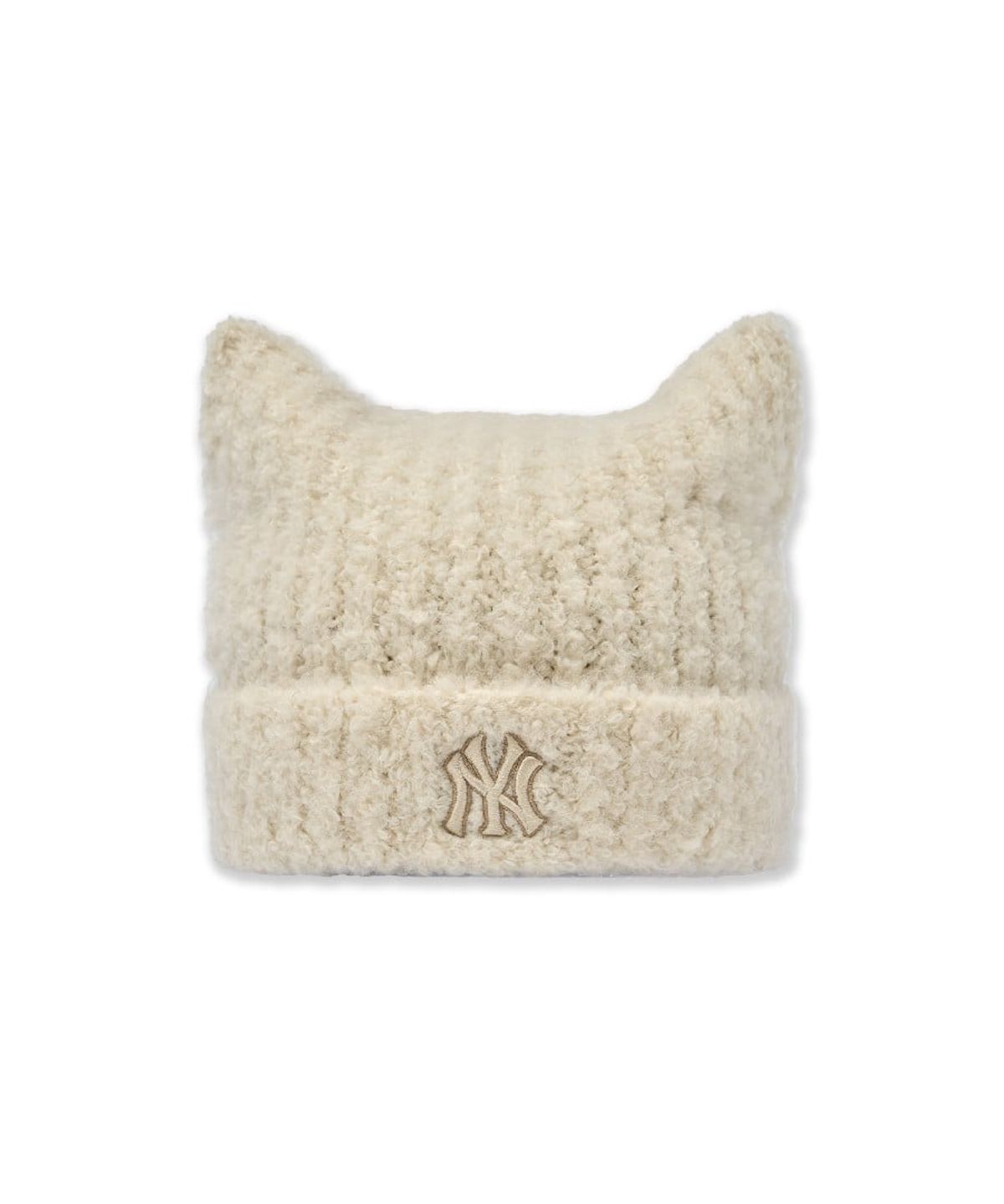 엠엘비(MLB) 플러시 미야옹 비니 NY (White)