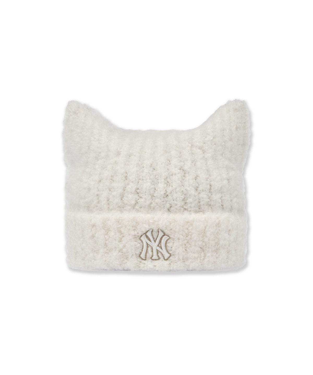 엠엘비(MLB) 플러시 미야옹 비니 NY (White)
