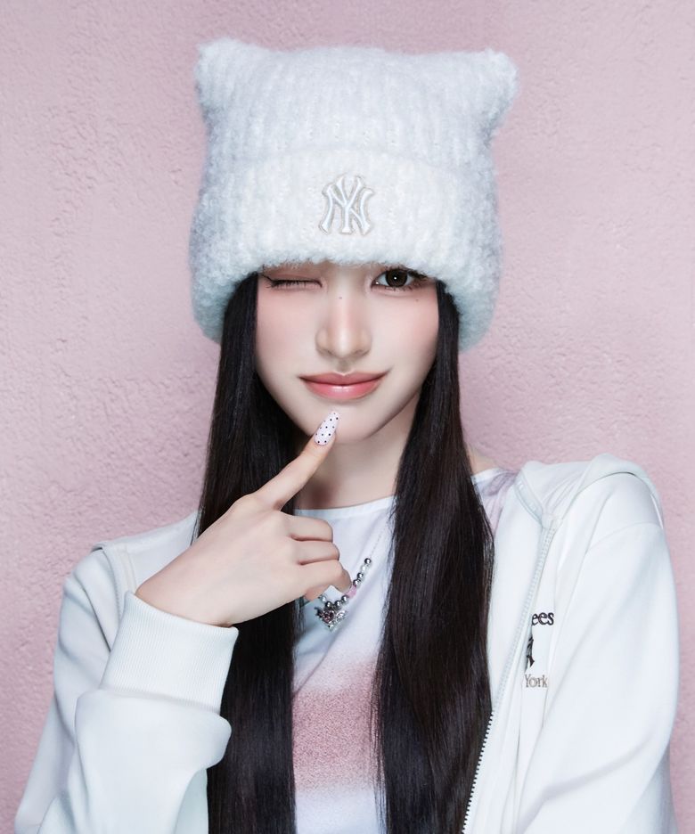 플러시 미야옹 비니 NY (White)