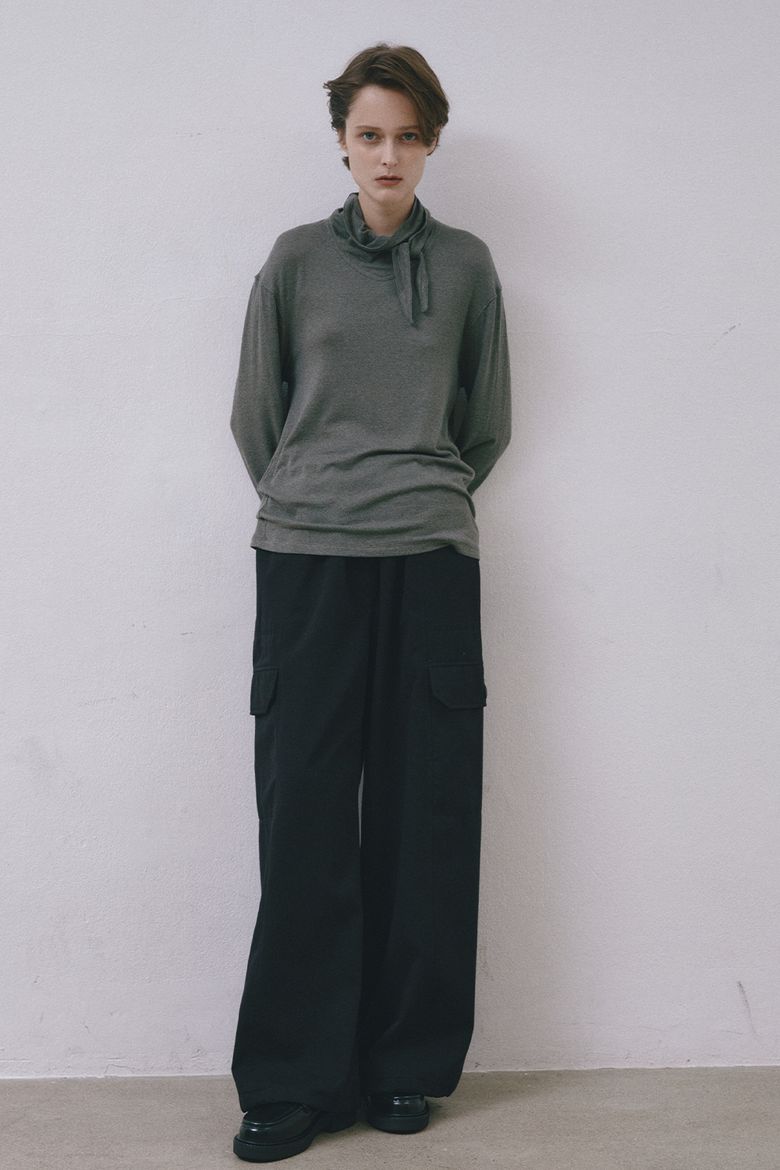 Big Pocket Wide Pants (Black)