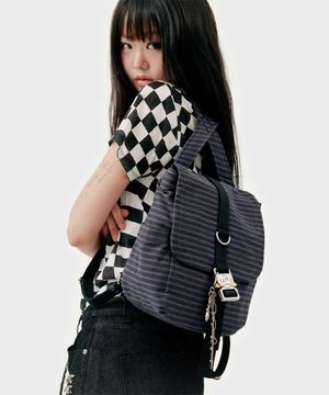 5PM30 Backpack Stripe Mini _ Gray