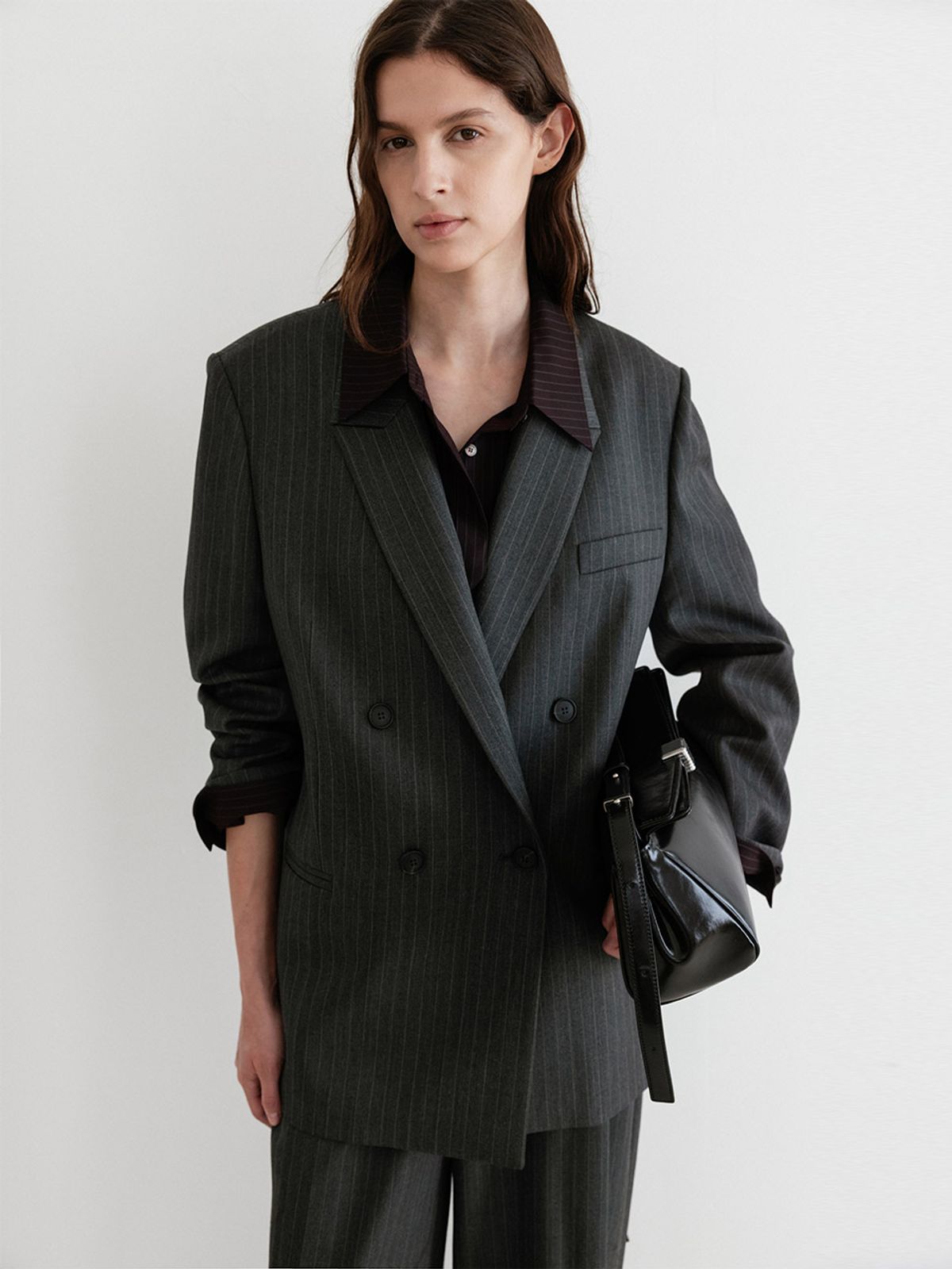 루에브르(LOEUVRE) Double-Breasted Tailored Jacket SW5AJ321-GW