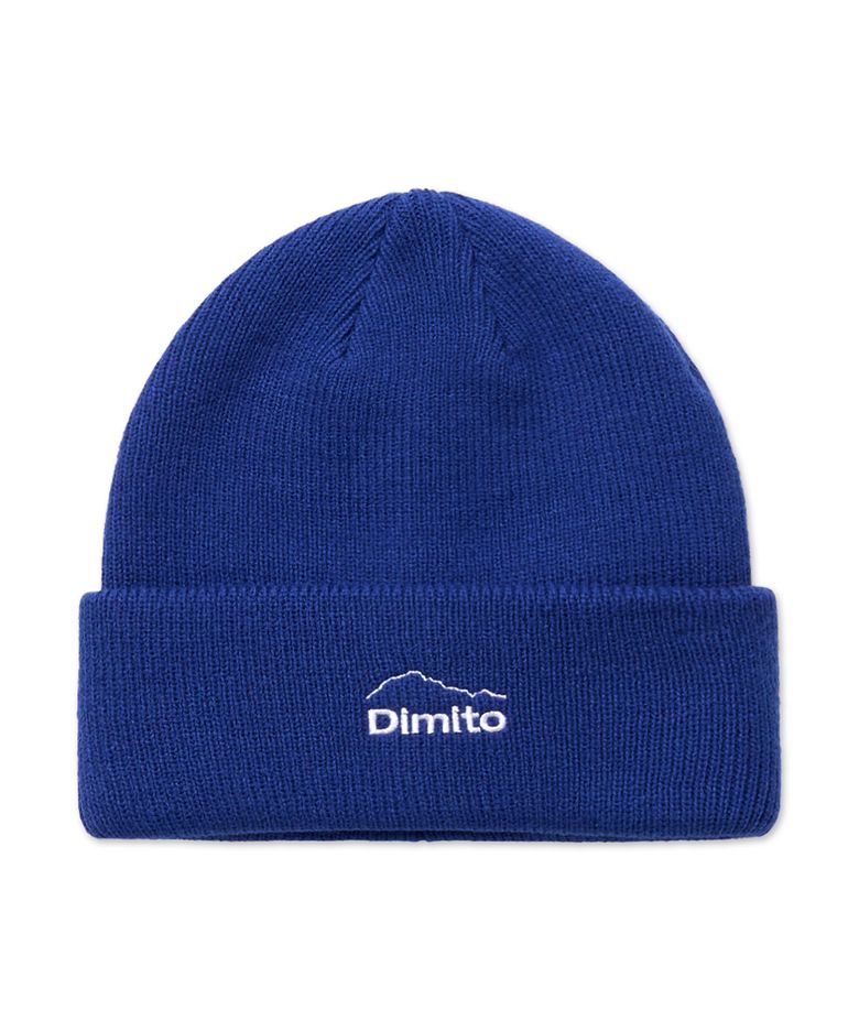 25 DMT LOGO BEANIE IMPERIAL BLUE