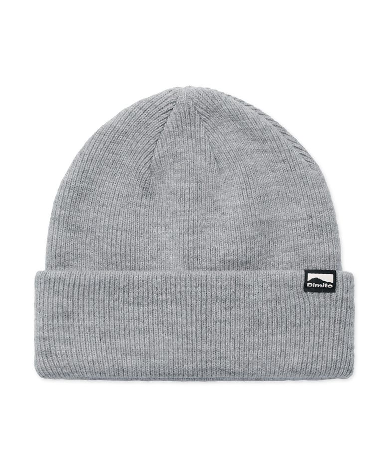 BASIC BEANIE HEATHER GREY