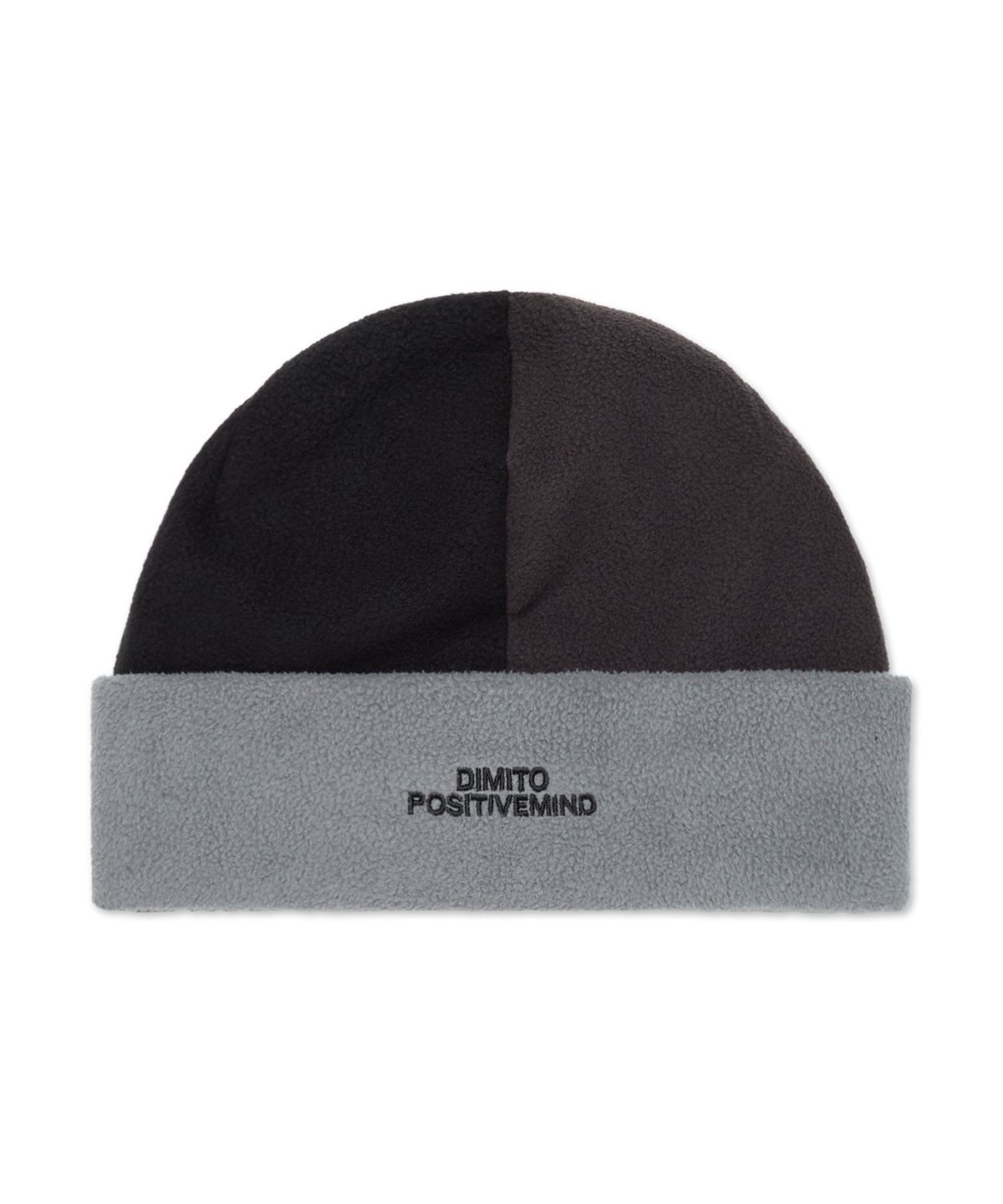 디미토(DIMITO) COLOR BLOCK FLEECE BEANIE GREY