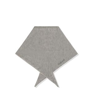 울 니트 스카프_멜란지그레이